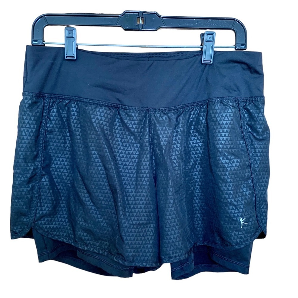 Danskin now Layered Running Shorts